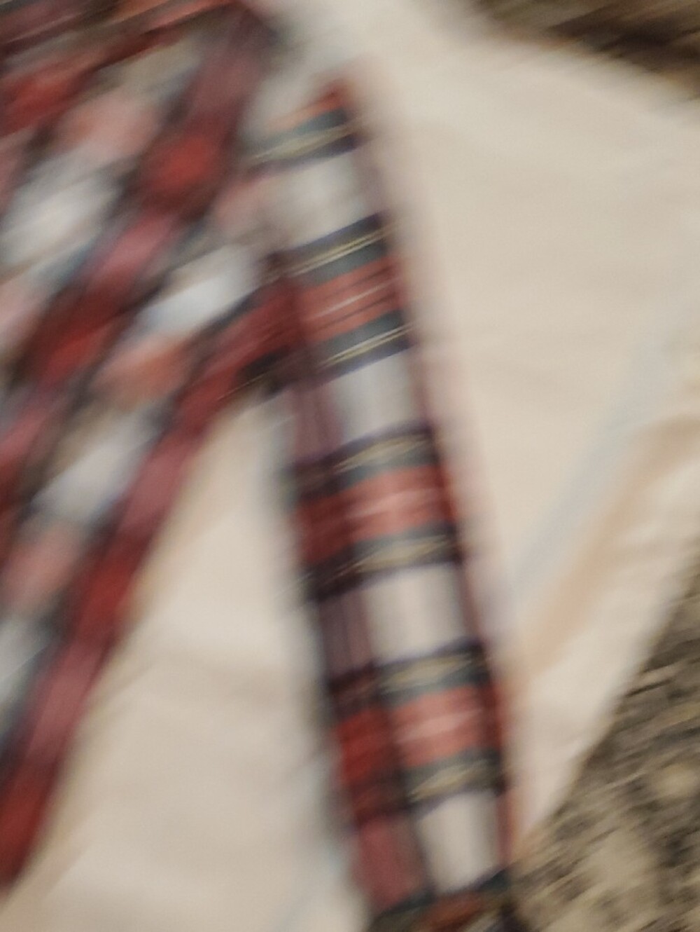 J. Crew Red Plaid Ruffle Collar Button-Down Shirt Women's Small - Picture 5 of 11